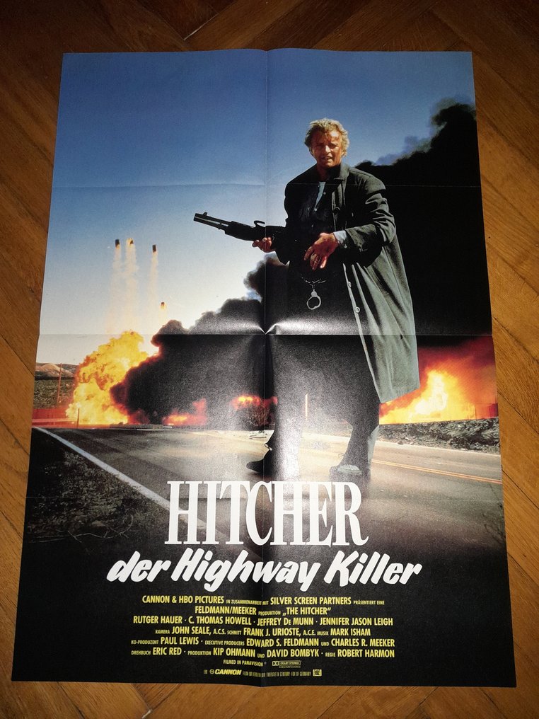 RUTGER HAUER C.THOMAS HOWELL JENNIFER JASON LEIGH - THE HITCHER - 1980s #1.0