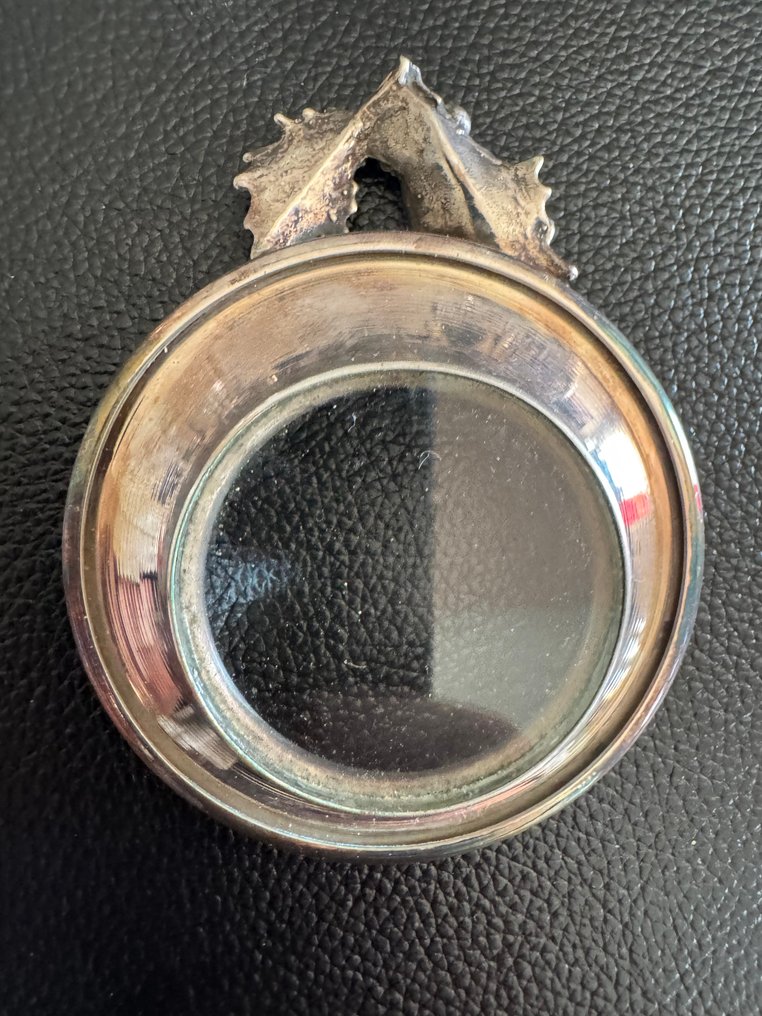 Fel de mâncare - .800 argint - Diam. 10 cm #3.2