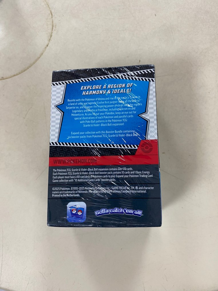 Pokémon - 1 Booster bundle - Black bolt #1.0