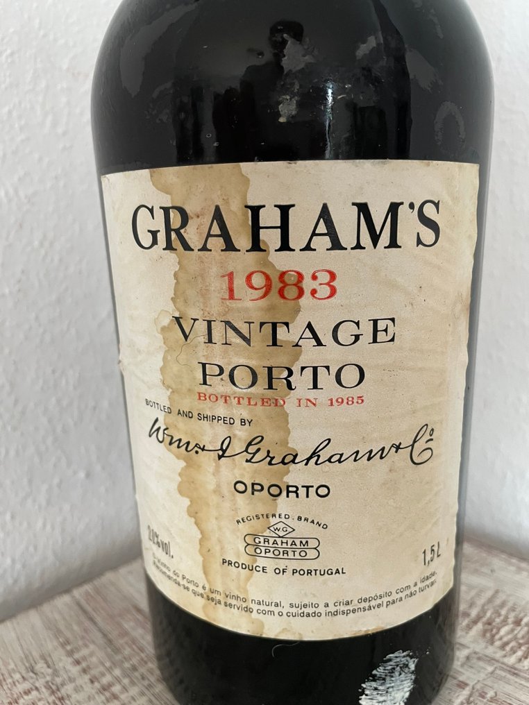 1983 Graham`s - Vintage Port - Bottled in 1985 - Douro - 1 Magnum (1.5L) #2.1