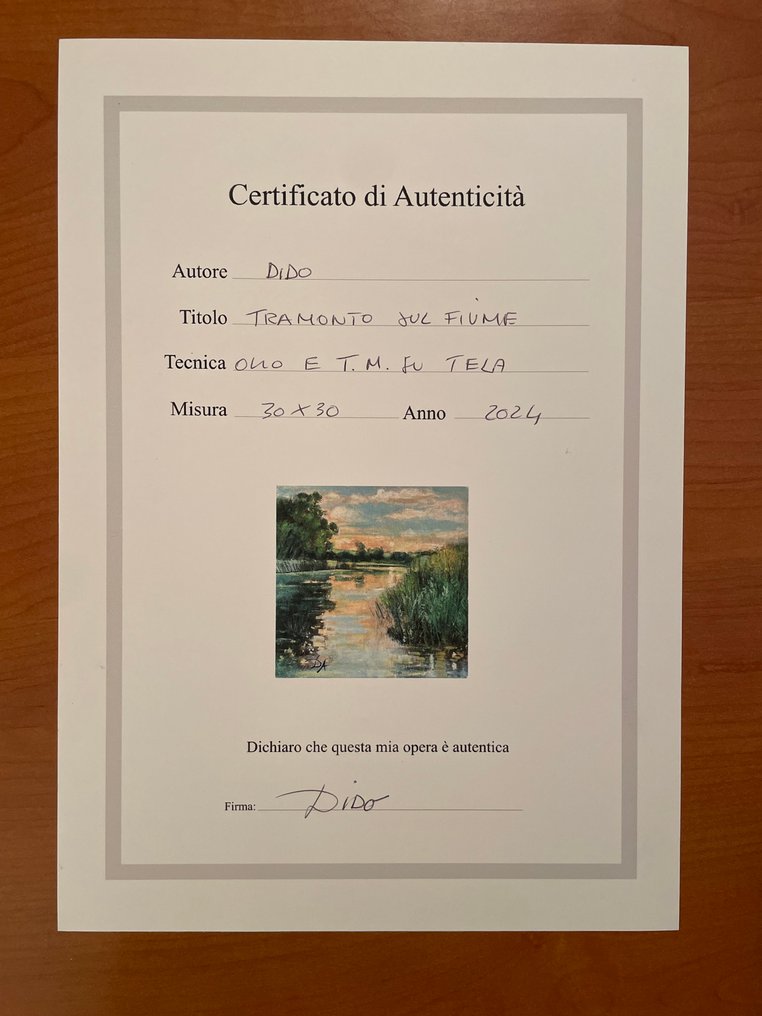 Dido - Tramonto sul fiume - River at sunset #4.3