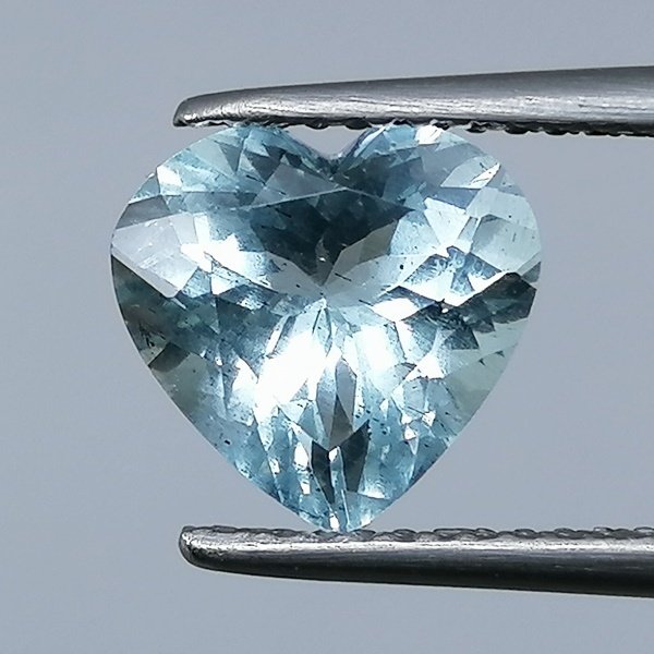 1 pcs  Μπλε Ακουαμαρίνης  - 2.13 ct - Instituto Gemólogico Español (IGE) - Χωρίς θεραπείες #1.0