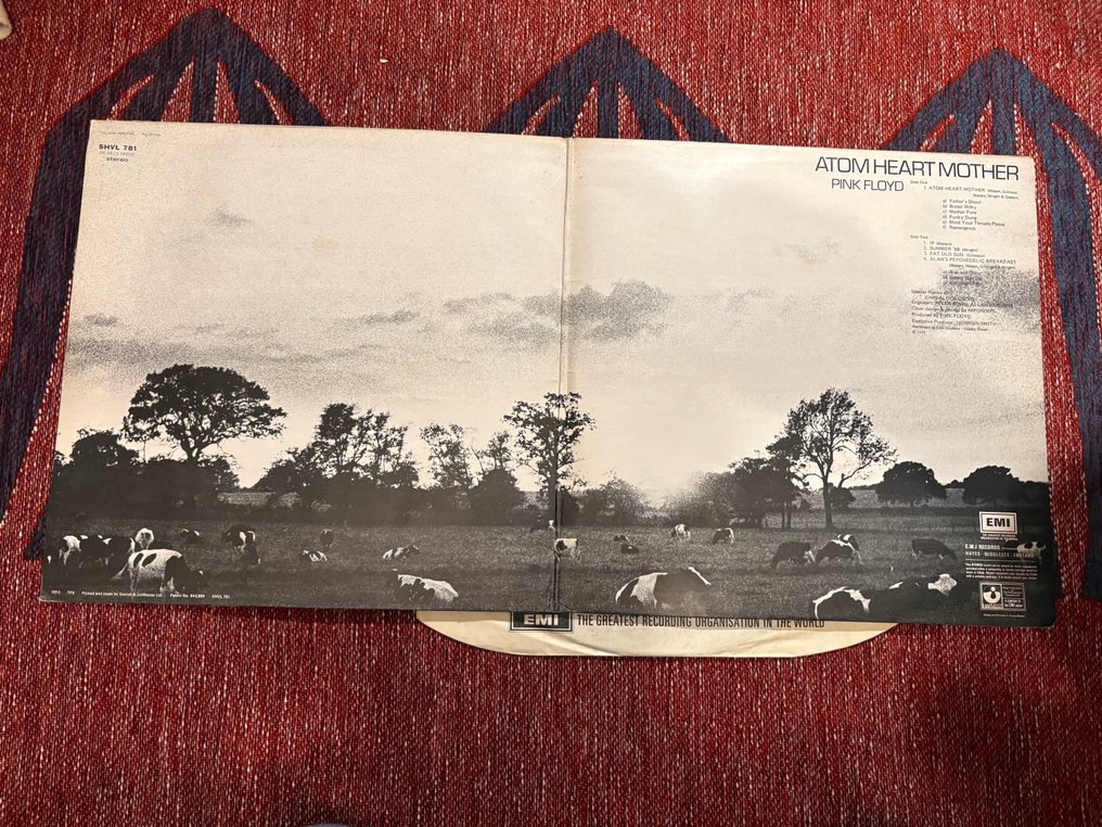 平克・弗洛伊德 - Atom Heart Mother - Vinyl record - LP - 1970 #3.2