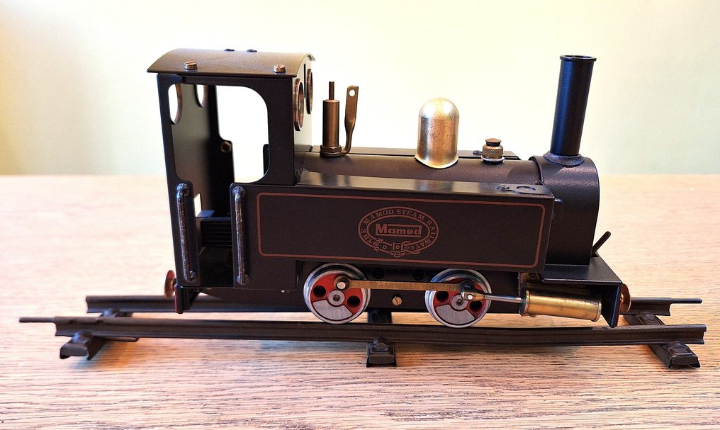 Mamod 0 - 1402 - Locomotivă cu abur (1) - O locomotivă cu aburi Welse, model tare timpurie 0-4-0 #1.0