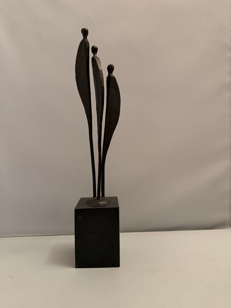 Corry Ammerlaan - 小雕像 - Drie figuren - 氧化 #4.3