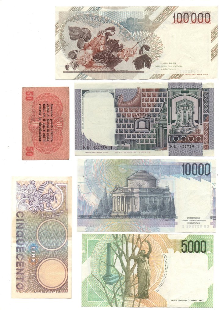 Italy. - 22 banconote e miniassegni varie date (No reserve price) #2.1