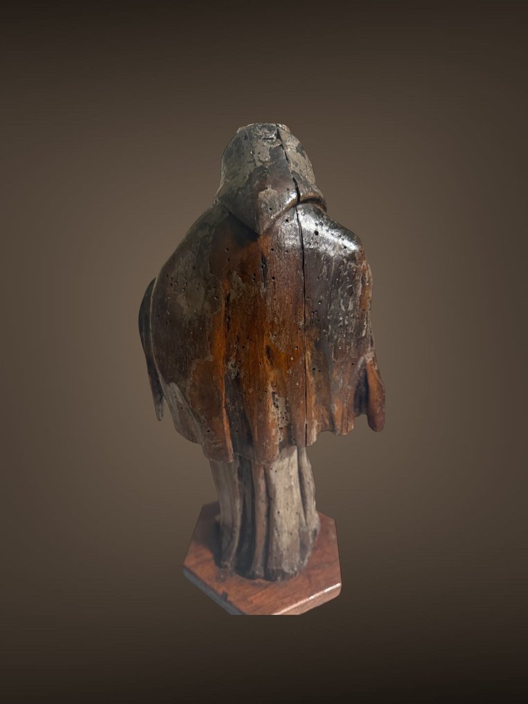Γλυπτό, Antonius van Padua / 17e eeuw - 32 cm - Ξύλο #4.3
