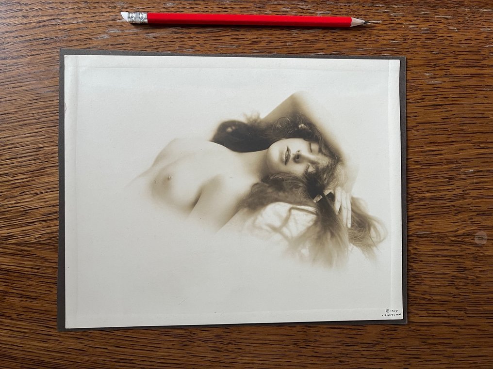 Other - Sensural Recumbent Nude SIGNED by Charles Gilhausen In MET Coll. #1.0