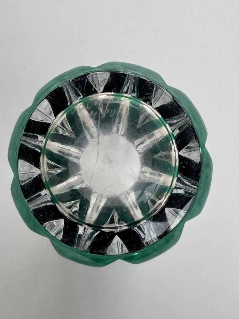 Val Saint Lambert - Vase -  Teniers polyurethane  - Crystal #4.3