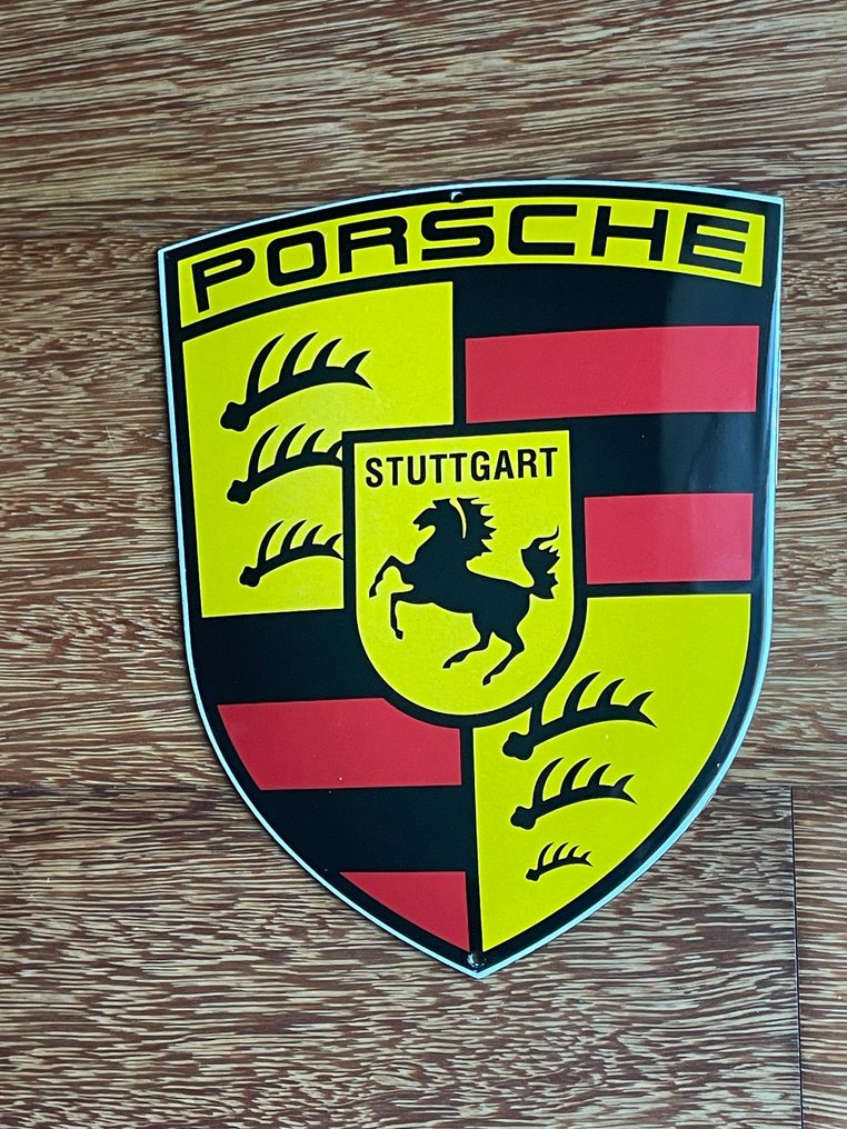 保时捷珐琅徽章 - Porsche - DO NOT SHIP TO CANARIAS #1.0