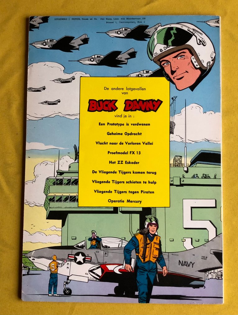 Buck Danny 30 - De satellietdieven - 1 Album - Primera edición - 1964 #3.2