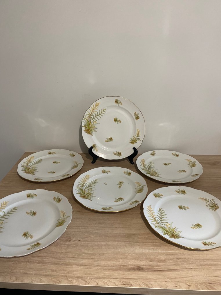 Limoges - Chapus et Fils - Πιάτο σερβιρίσματος (6) - Πορσελάνη - Πιάτο Limoges #2.1