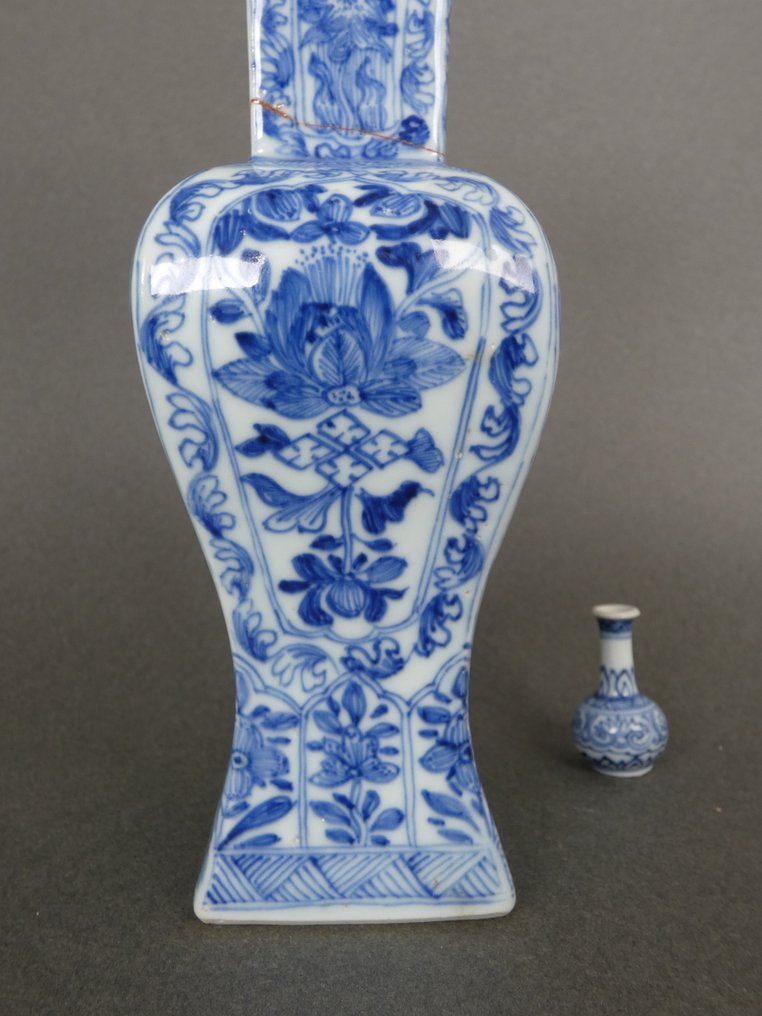 花瓶 - 瓷器 - 中國 - 清康熙（1662-1722） - 非常漂亮的画作！  (沒有保留價) #3.2