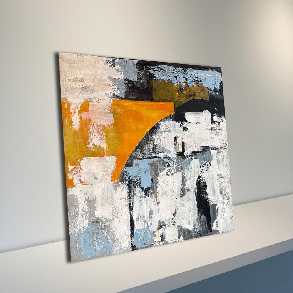 Quang Chinh - L'Arche d'Orange 100 x 100 cm #2.1