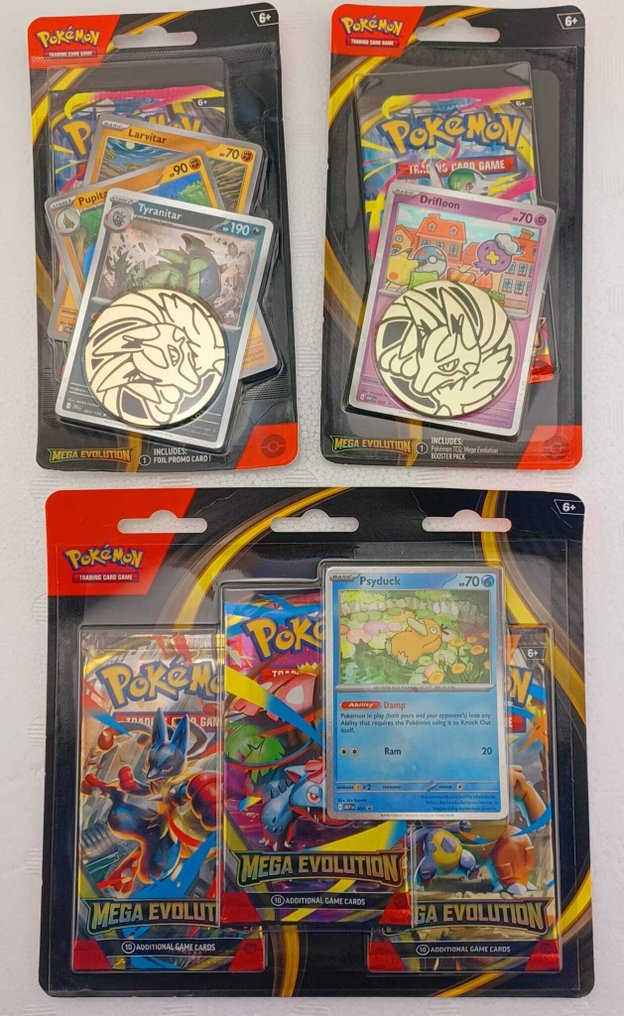 Pokémon - 3 Blister pack - Mega Evolution - Various sets #1.0