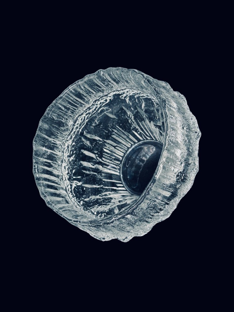 Iittala - Tapio Wirkkala, Ø 19.5 cm - 中央裝飾品 - 斯特拉利亚  - Kristalglas #4.3