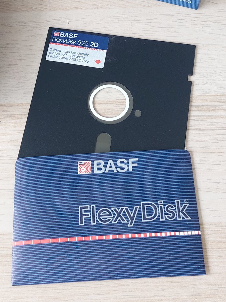 BASF FD 5.25 2D - Programas de computador (10) - Na caixa original #3.2