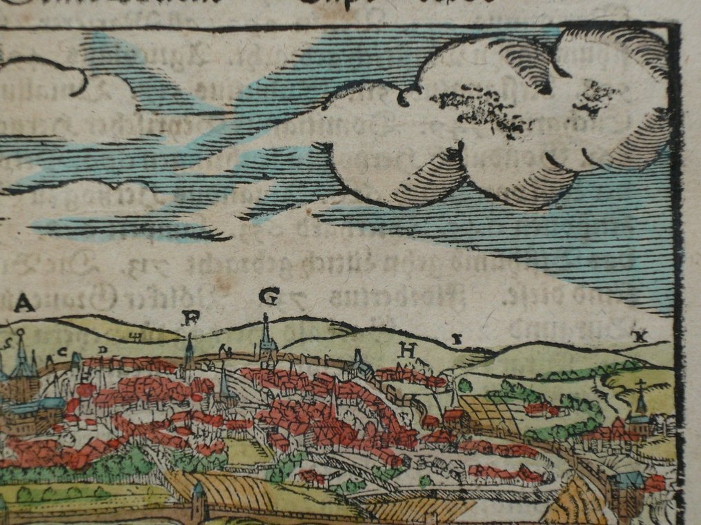 比利時 - Leuven; Sebastiaan Münster - Contrasehtung der Statt Löven - 1561-1580 #3.2