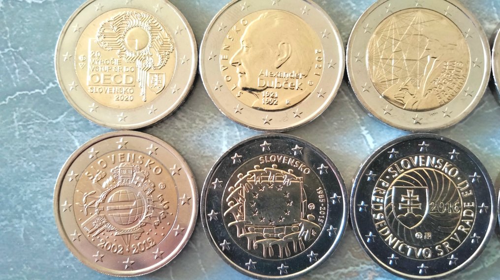 欧洲. 2 Euro 2012/2025 (20 pièces)  (没有保留价) #3.2