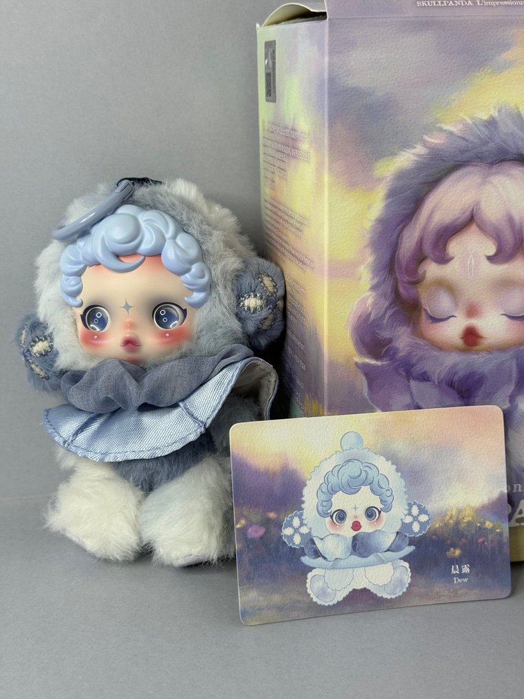 Pop Mart - Λούτρινο παιχνίδι SkullPanda L’impressionnisme - 2020+ - Κίνα #1.0