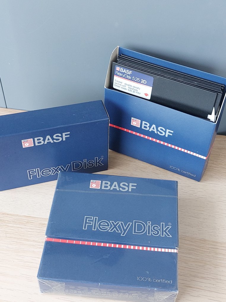 BASF FD 5.25 2D - Programas de computador (10) - Na caixa original #2.1