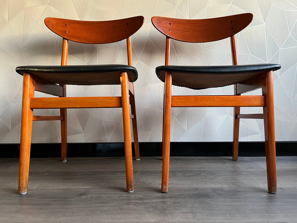 Farstrup - Thomas Harlev - 椅子 (2) - Model 210 - 山毛榉, 柚木 - Vintage #1.0