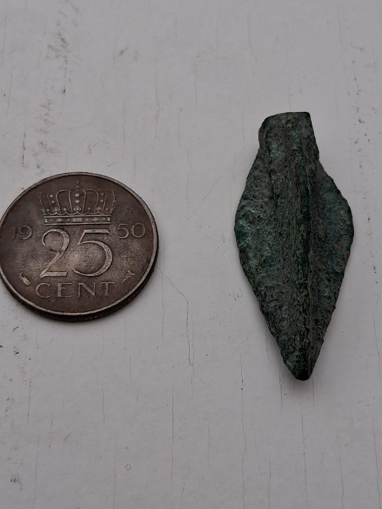 Epoca de Bronz Bronz Cap de săgeată  (Fără preț de rezervă) #4.3