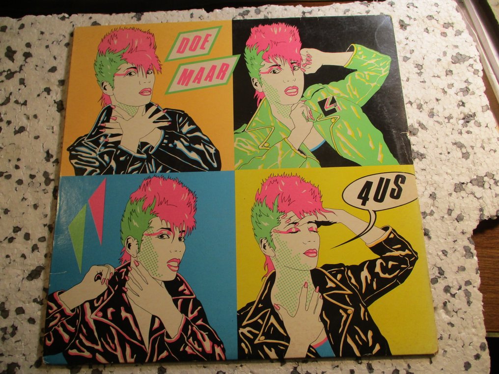 Raggende Manne, Doe Maar, Braak - NederPop/Rock LP Collection of Seven - Titoli vari - Album LP (più oggetti) - Vinile colorato - 1979 #4.3