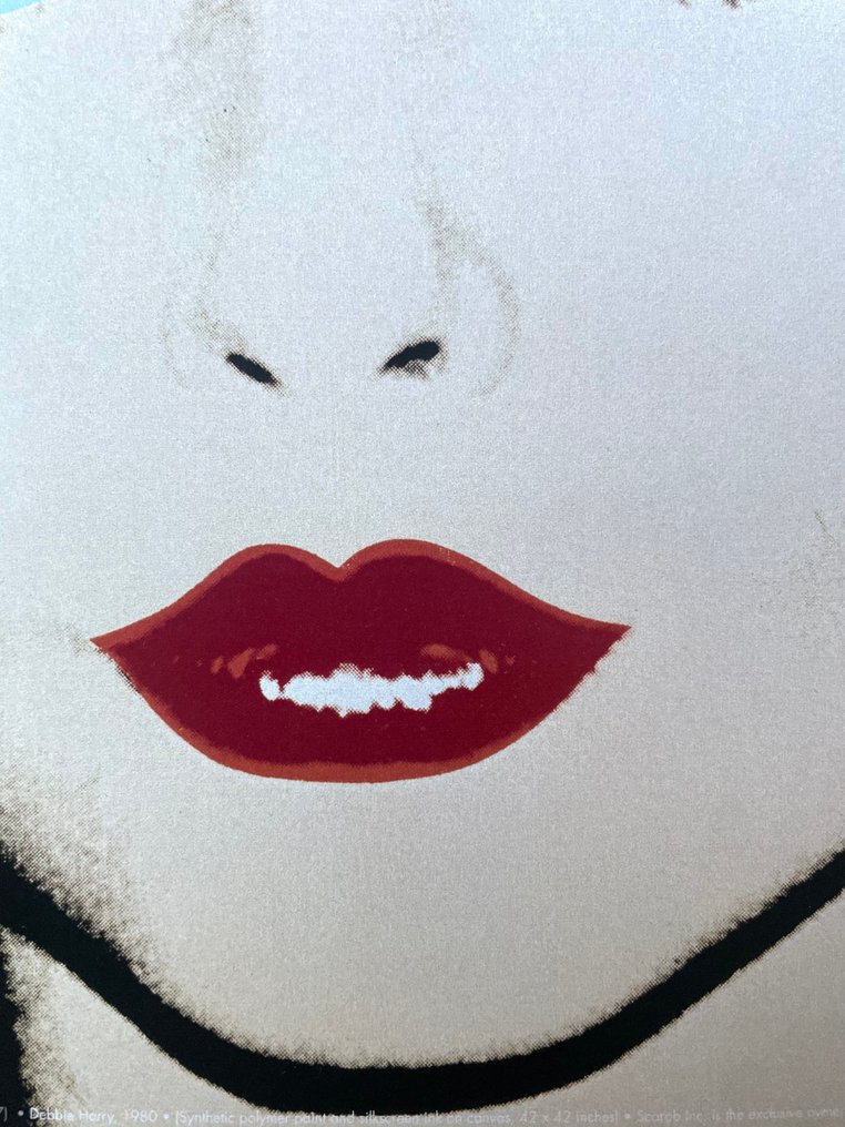Andy Warhol (after) - Debbie Harry - Offset lithography - licensed print #4.3