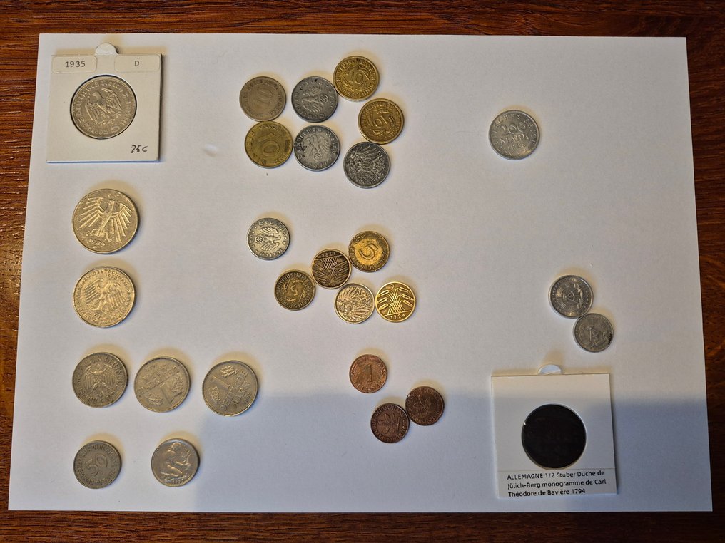 Germany, Third Reich Collection of coins incl. silver (No reserve price) #1.0