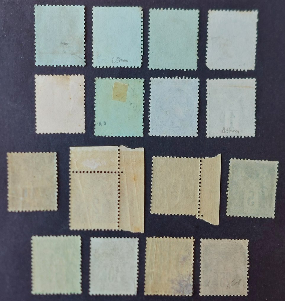 法国  - 古典时期，一批全新邮票 #1.0