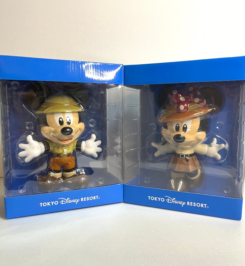 Disney - Mickey Mouse, Minnie Mouse - 2 - Mickey & Minnie – Tokyo Disney Resort Exclusive Jungle Carnival Figures (H 20 cm) #3.2