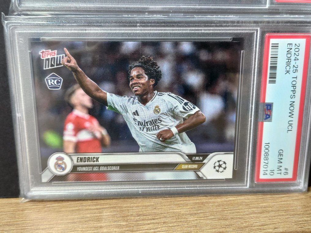 Lot 2x Topps Now UCL - Endrick & Lamine Yamal - PSA 10 - 2 Graded card #3.2