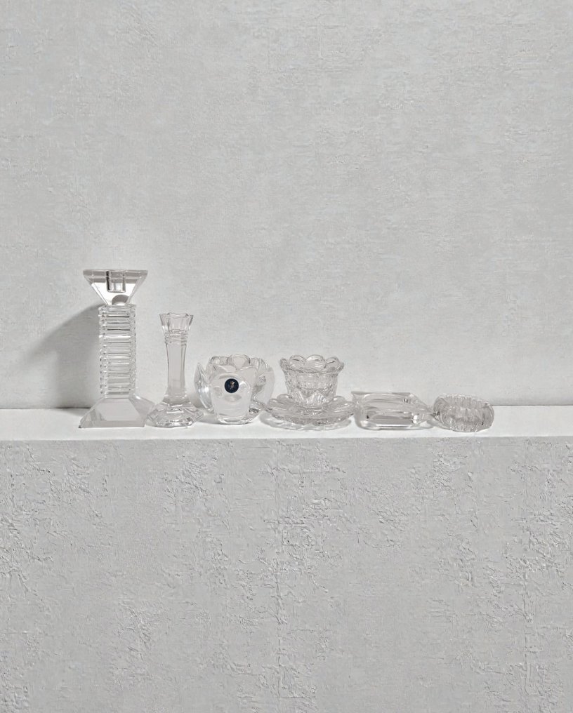 Bugia (6) - Cristallo - Set di portacandele in cristallo #4.3