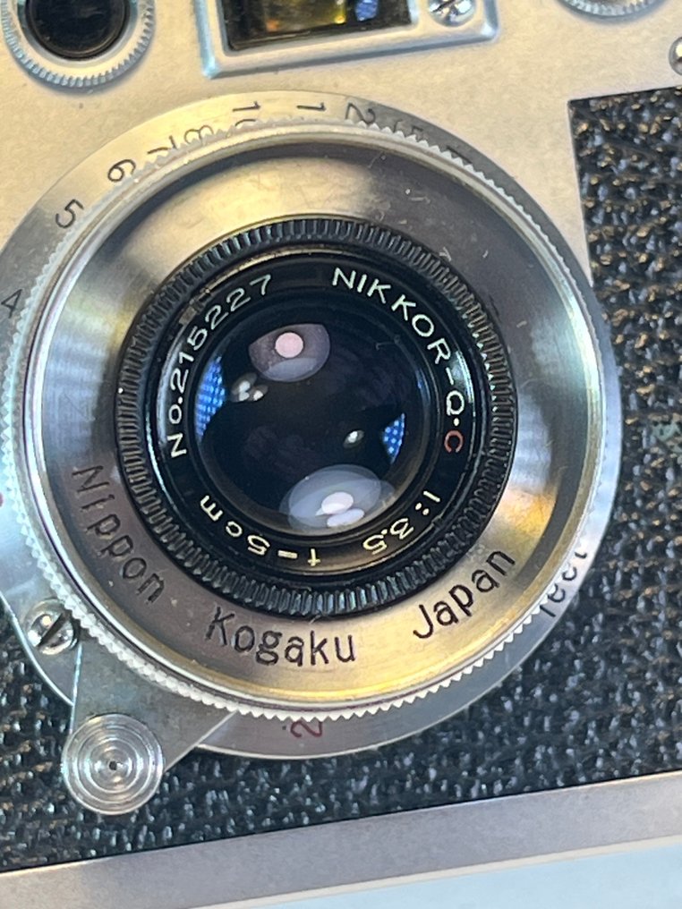 Leotax TV 2 ( Merit ) 1958 + Nikkor-Q·C 3,5/5cm | Mittaetsinkamera #1.0