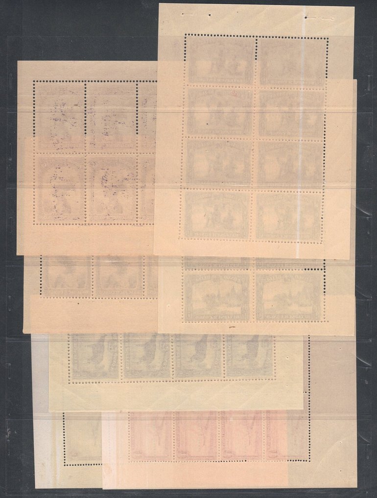 Belgian Congo  - Collection with all kinds of specialties, upside-down prints, shifted middle sections, etc. - for #3.2
