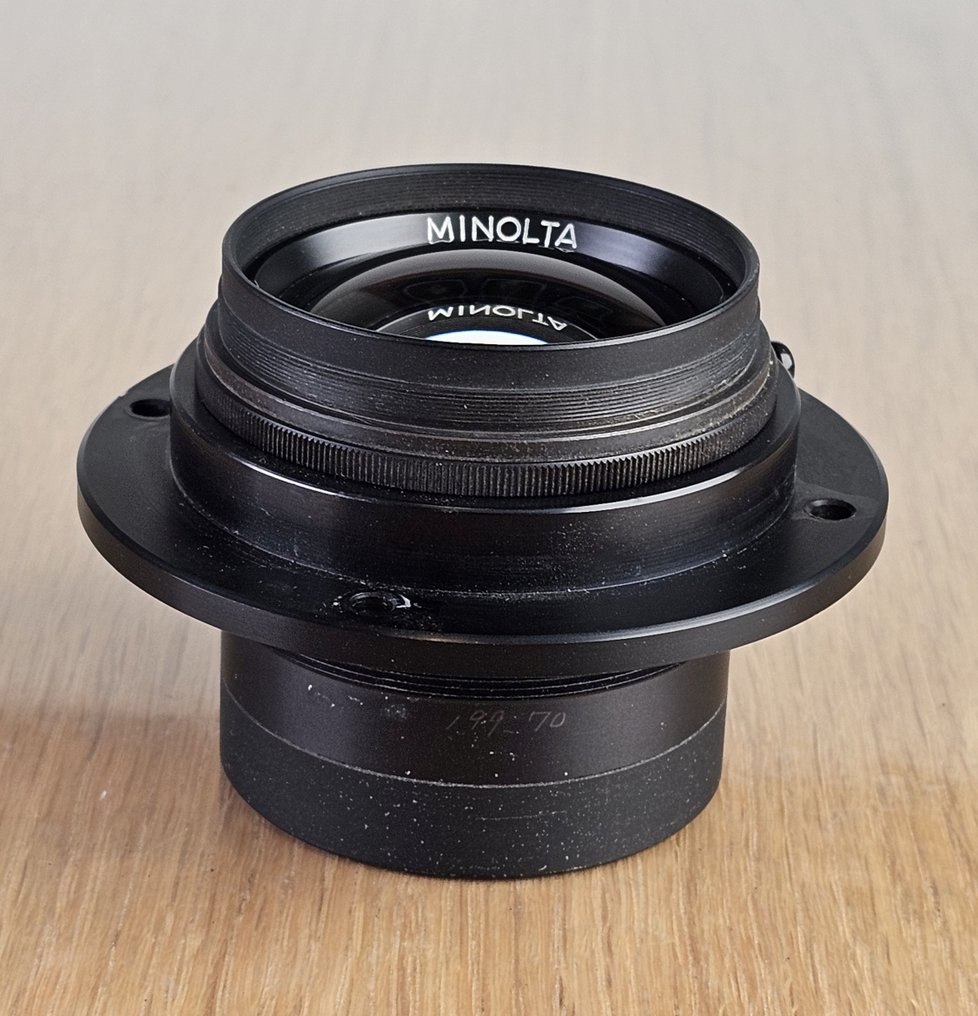 Minolta F.Rokkor-QF 6,5/200mm for Large Format / Experimental Lens | Kiinteän polttovälin objektiivi #2.1