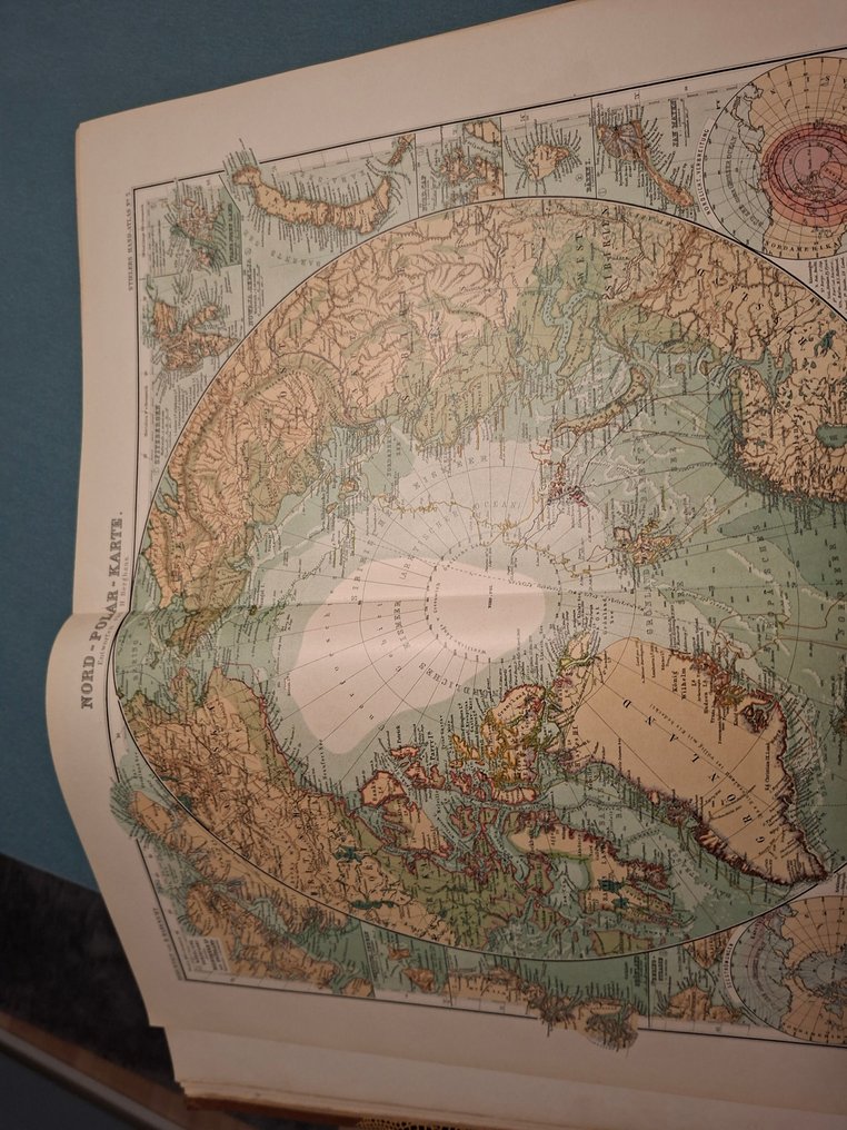 Γερμανία - κόσμος; Gotha: Justus Perthes - Stielers Handatlas - 1901-1920 #1.0