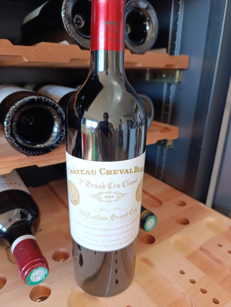2004 Chateau Cheval Blanc - Bordeaux, Saint-Émilion 1er Grand Cru Classé A - 1 Bouteille (0,75 l) #1.0