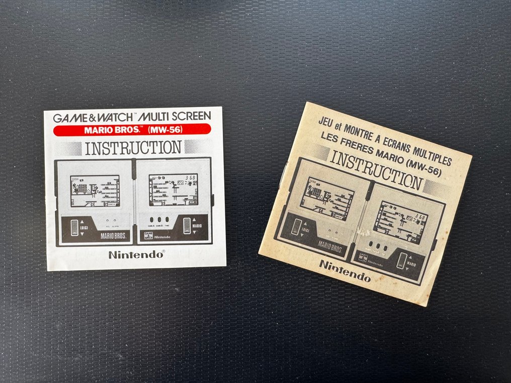 Nintendo - Game & Watch - Multi Screen - Mario Bros. (MW-56) – Complete in Box – 1983 - Φορητή κονσόλα παιχνιδιών - Στην αρχική του συσκευασία #4.3