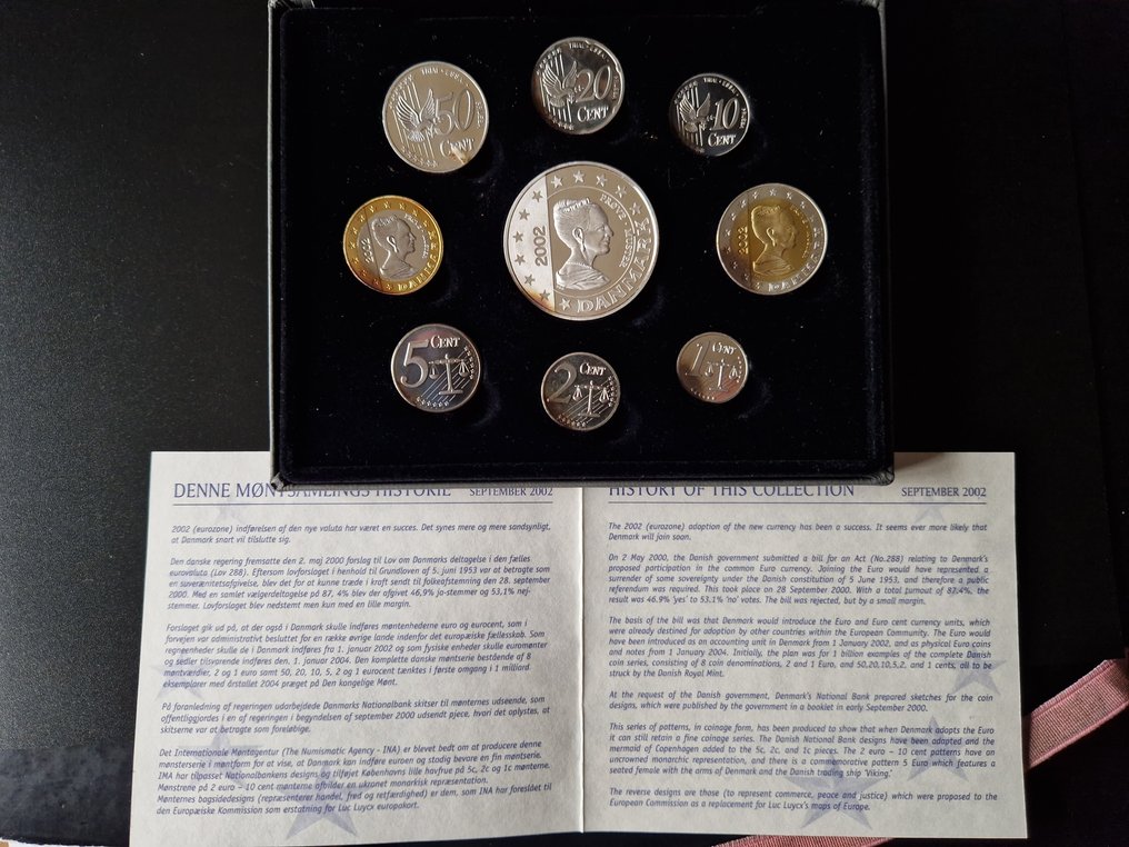 Denmark. Probe Set 2002 (No reserve price) #3.2