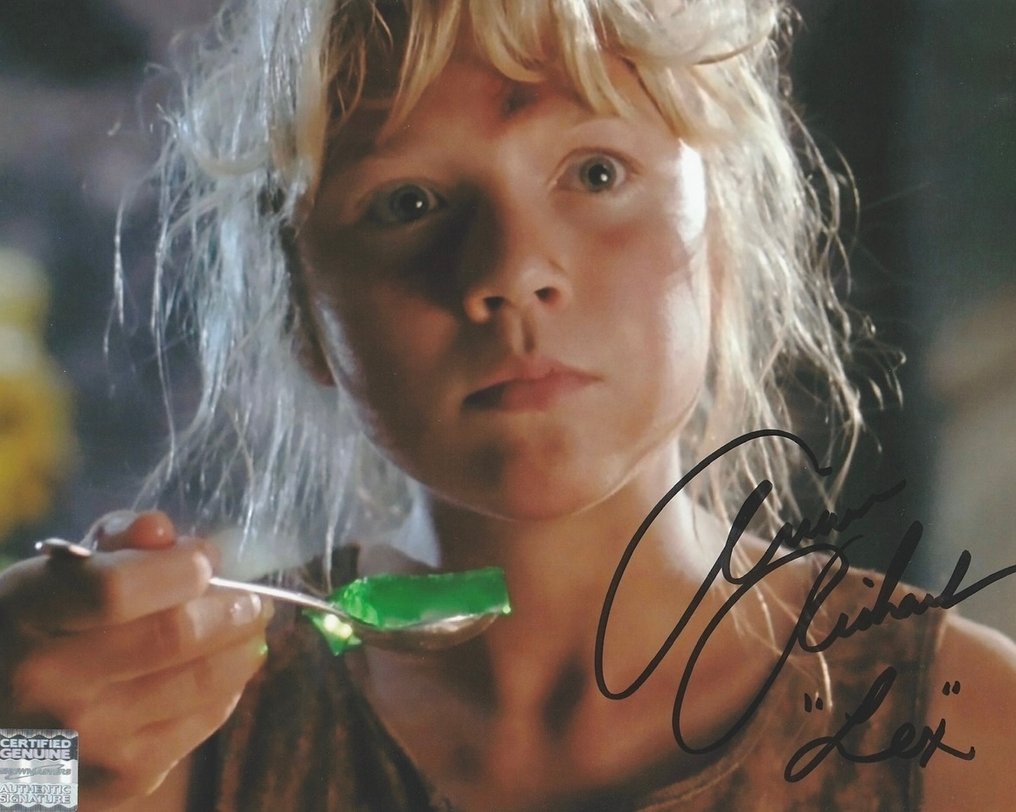 Jurassic Park - Signed by Ariana Richards (Lex) #1.0