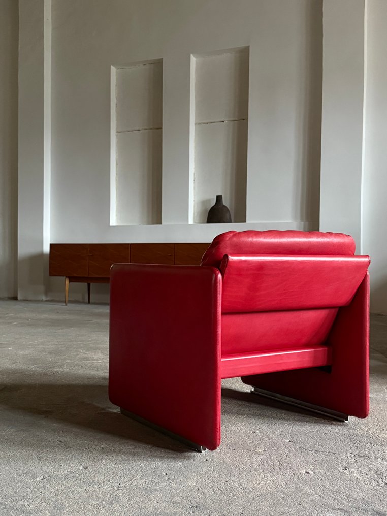 Arflex - Marco Zanuso - Πολυθρόνα - Άνοιξη - Δέρμα #3.2