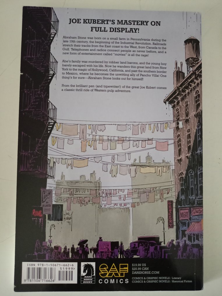 Abraham Stone Vari - Collezione Joe Kubert - 3 Comic collection - 2005/2020 #2.1