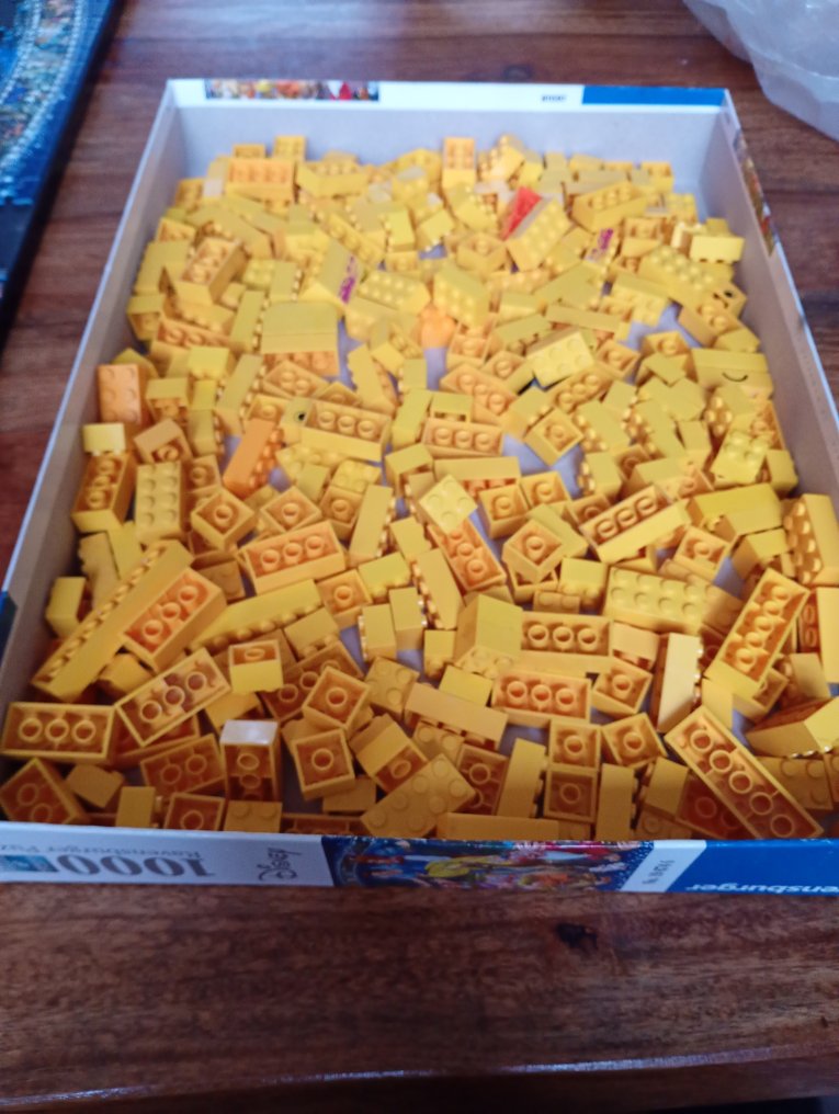 LEGO Bricks - Lego 1.300 gram  in de mix rood geel blauw #1.0