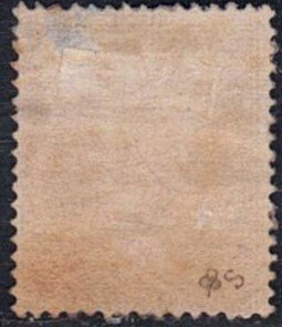 Belgium 1867 - King Leopold I in profile, very beautiful color but a thin spot on the right side. - OBP 19A #1.0