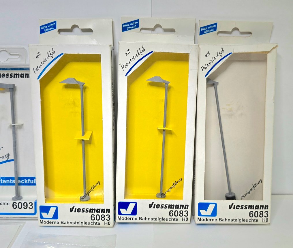 Faller, Viessmann H0 - 6093/6083/180670/6722 - Modelltog belysning (15) - Lantaarns #2.1