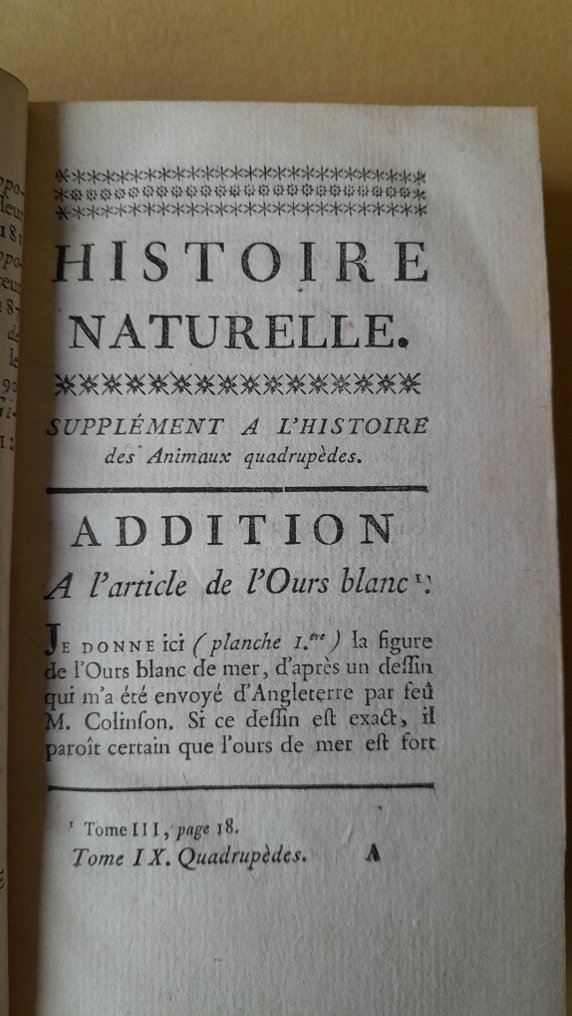 Comte de Buffon - Oeuvres complètes: Tome 9, les quadrupèdes / Tomes 1 et 2 les minéraux - 1777-1783 #3.2