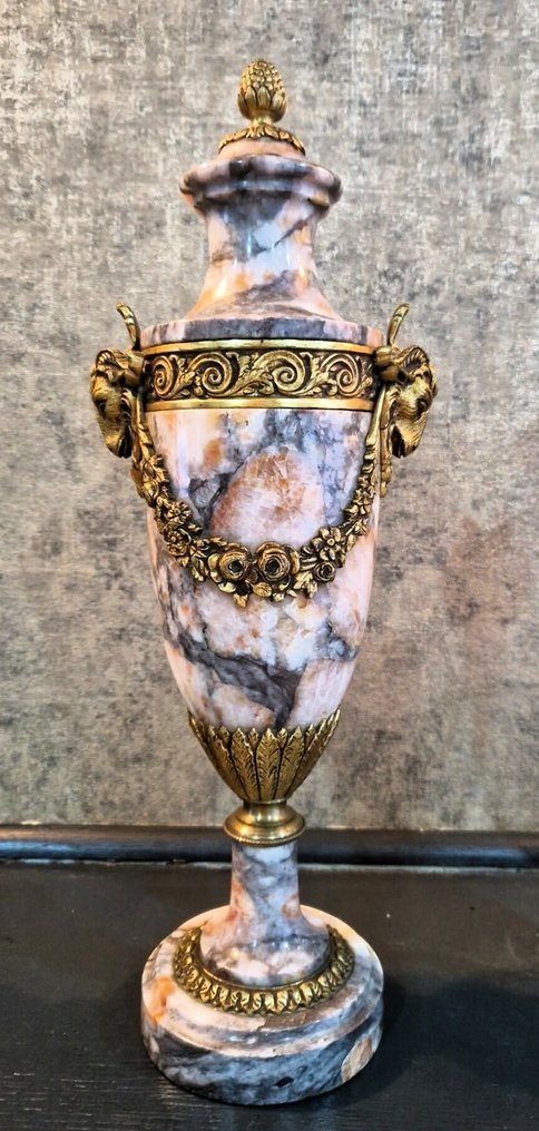 Cassolette - Márvány, Bronz - néo-classique / Empire #2.1