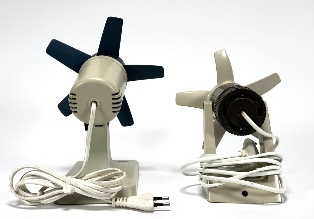Philips 电风扇  (2) - 桌面模型 - 胶乳 - Space Age #1.0